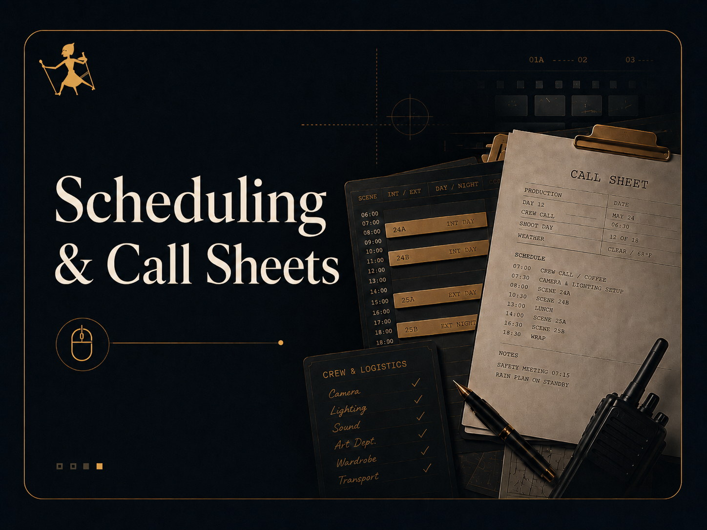 Scheduling & Call Sheets